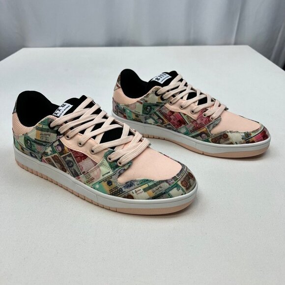 Kito Wares Root of Evil Mens Multicolor Low Top Lace Up Sneaker Shoes Size 10 - Picture 3 of 12